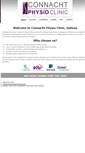 Mobile Screenshot of connachtphysioclinic.ie